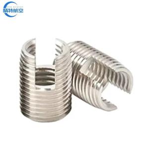 China Rotation Direction Right Rotation Three Hole Threaded Insert Ss303 Metric 302 Thick Wall Self Tapping M5 Thread Insert wholesale