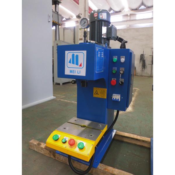 5KN 3KW Bench Top Hydraulic Press 5T Steel Body C Type Press CE