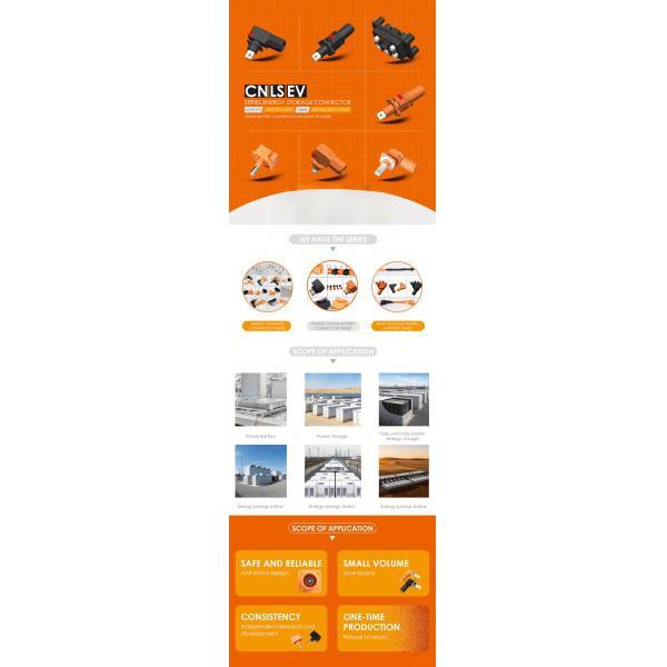 Neopower 1500V High-Performance IP67 Power Connector
