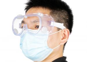 China Anti Virus Anti Impact Medical Protective Safety Glasses , Anti Fog Disposable Protective Safety Goggle wholesale