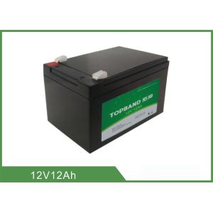 China 12V 12Ah Professional Prismatic Lithium Batteries For Golf Carts Fast Charging  on sale