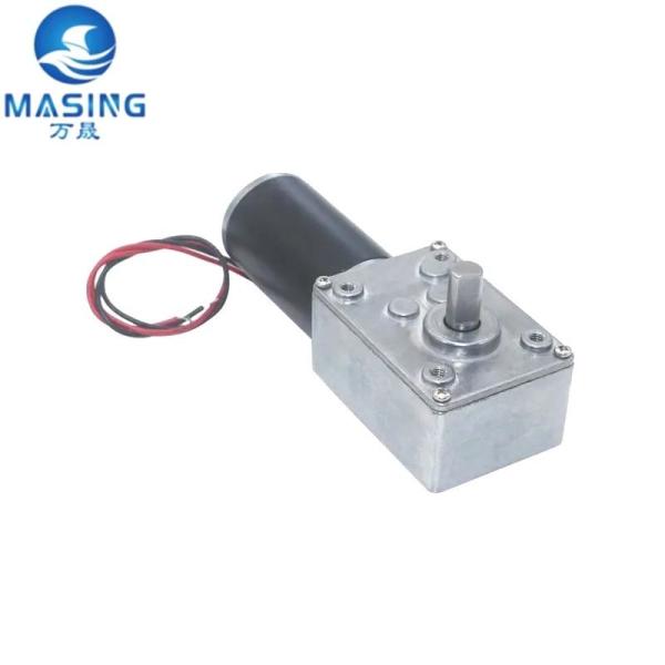 GM4058-31ZY High Torque 12 Volt Worm Gear Motor High Power For Pet Supplies And Robots