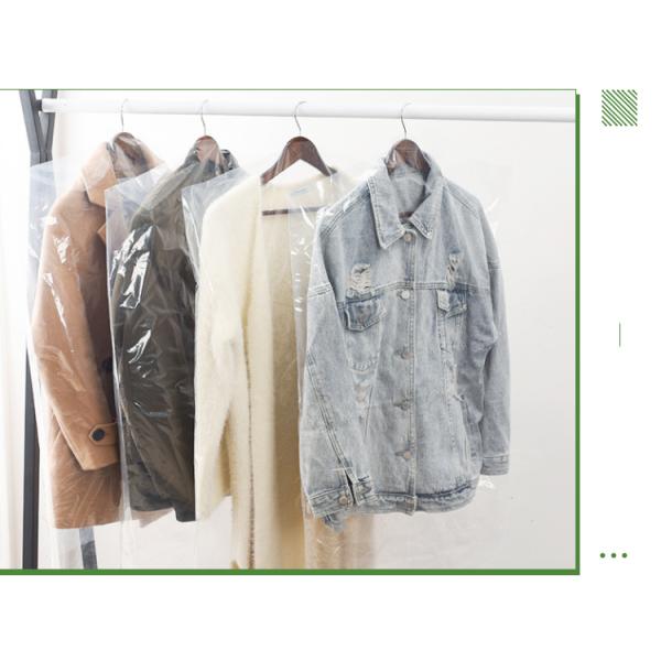 Logo Customized Logo Clothing Dustproof Cover Bag for Dry Cleaners or Family Wardrobes