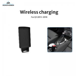 China AUDI Q3 2013 - 2018 Car Qi Charger Pad Special Vehicle Magnetic Wireless Fast Charger wholesale