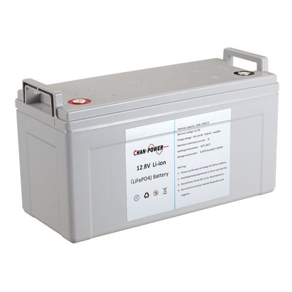 Vehicle / Ship Lithium Solar Batteries , 12V / 100AH Lifepo4 Solar Battery Pack