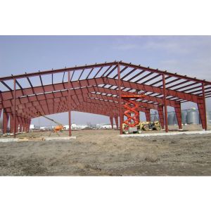 China 100×100 Prefab Insulated Warehouse Steel Frame Structure wholesale