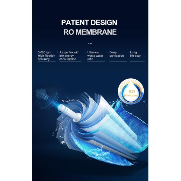 CE Domestic RO Home Water Purifier System Ultraquiet Multiscene
