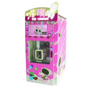 Exclusive Vending Machine Frozen Yogurt Ice Commercial Cube Vending Machine