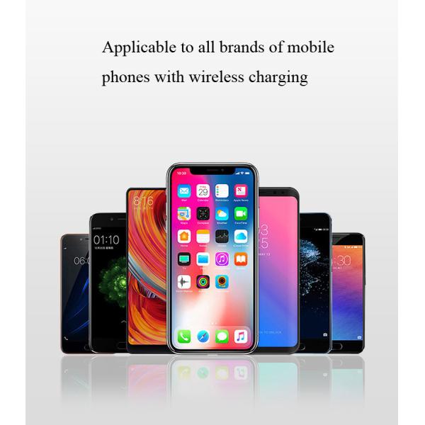 10W Fast Charging Qi Car Wireless Phone Charger Automatic Clamping