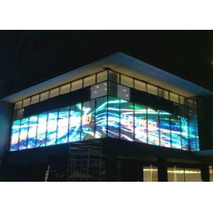 High Resolution SMD2525 P10.4 Transparent LED Display 1000x500mm Cabinet