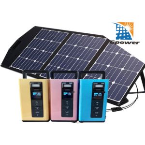 lightweight No pollution Emergency Solar Power Kit Silent Operation