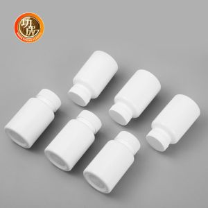China 100ml Plastic Pill Bottle Odorless PE Plastic Capsule Container wholesale