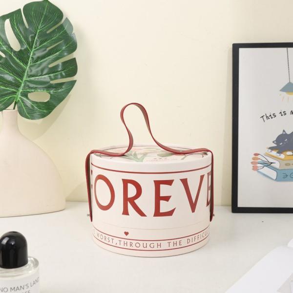 Custom Round Cylinder Gift Box Packaging For Storage Food Candy Chocolate Wine Jewelry