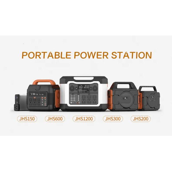 Outdoor Camping 1200W 500w Solar Generator Solar Charging Portable Power Station