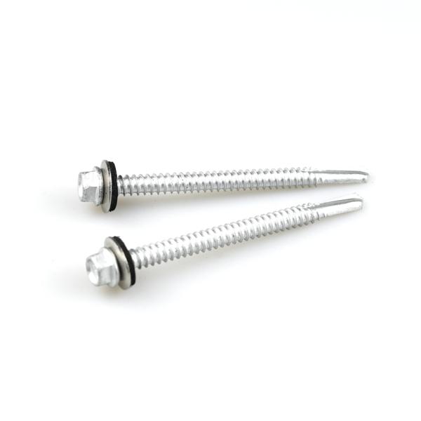 Stainless Steel Flange Hex Bi Metal Self Drilling Tapping Screws Parafuso Inox Perfect