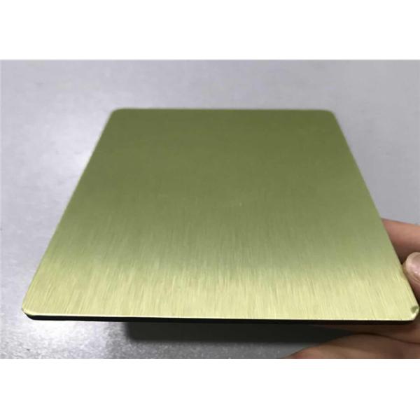 Eco - Friendly Brushed Aluminum Sheets With Roughed Brushed Surface