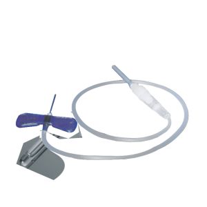 China Sterile Disposable Infusion Sets , 23g Butterfly Winged Infusion Set wholesale