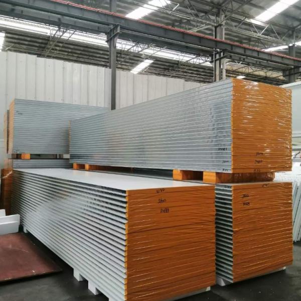 Walls Roofs Rock Wool Sandwich Panel 50-70kg/M3 Rockwool Sound Insulation Panels