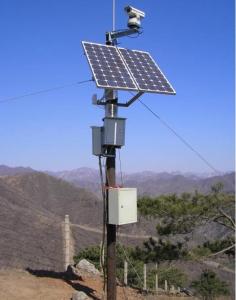 China Customized Solar Monitoring System Solar Powered camera 24hours working per day on sale