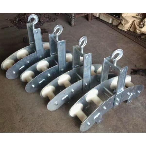 Four Sheaves Combined Stringing Block Rated Load 10kn