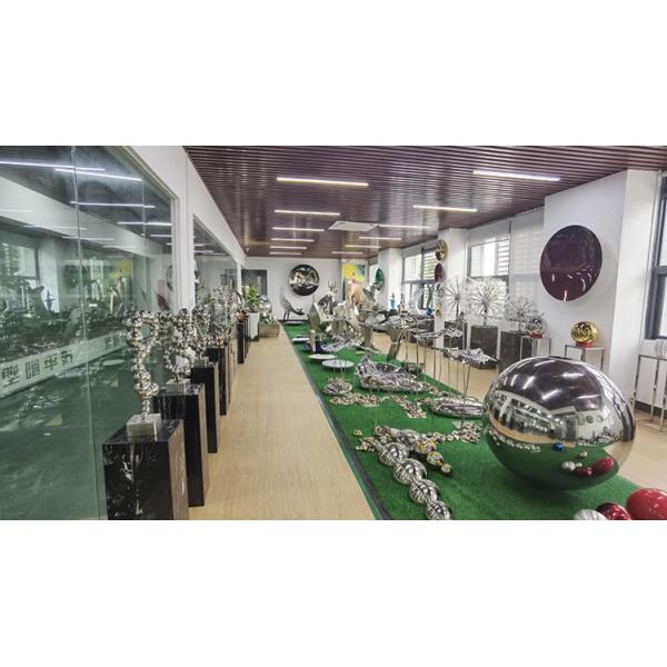 Animal Theme Mirrored Stainless Steel Sculpture 2m Outdoor Decor