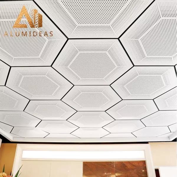 Aluminum Perforated Metal Mesh Ceiling Panels