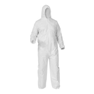 China Food Industry / Medical Soft 99% Disposable Protective Coverall wholesale