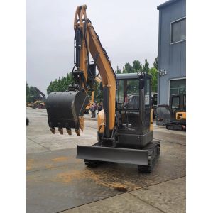 China Closed Cab 4ton Chinese Small Excavator Comfortable Operation wholesale