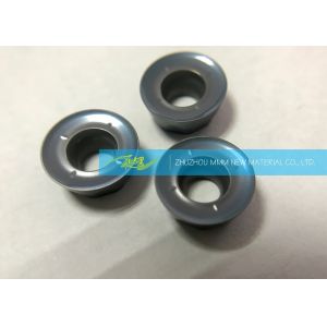 Polished Carbide Milling Inserts R5 Positive Round for Stainless Steel Milling