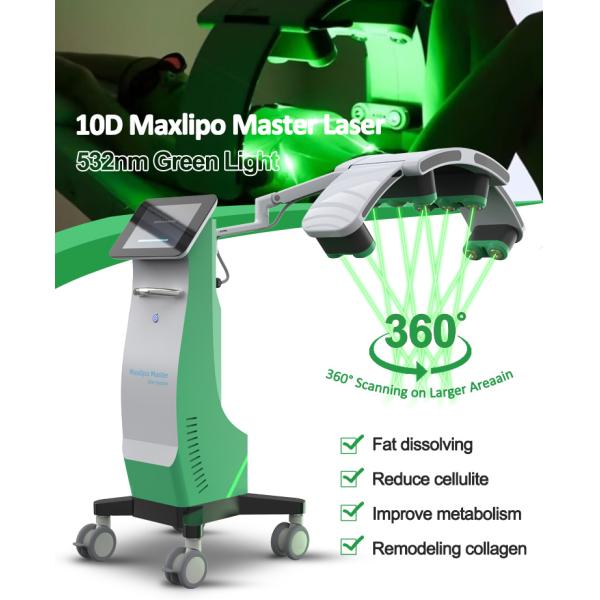 GOMECY 10D Lipo Laser Green Light Slimming Machine Weight Loss Lipo Laser Body Slimming Machine For Body Shaping Salon