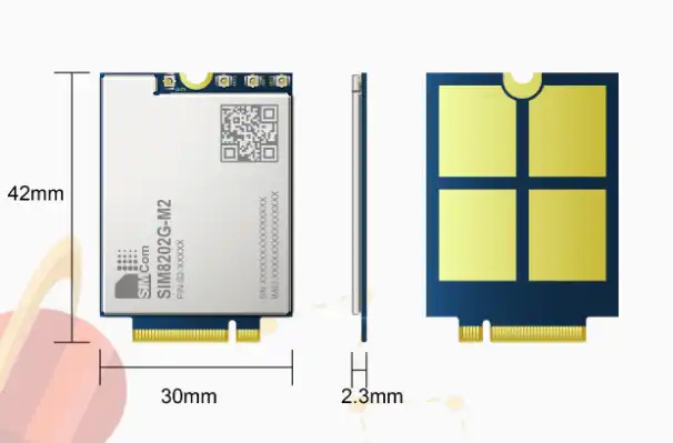 China SIM8202E-M2 SIM8202G-M2 Multi-Band 5G NR LTE-FDD LTE-TDD HSPA Module for R15 5G NSA/SA Support and 2.4Gbps Data Transfer wholesale