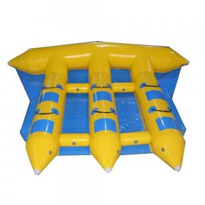 China Durable Inflatable Banana Boat Airtight PVC Fly Fish Inflatable Flying Fish Tube Towable wholesale