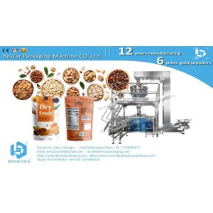 China Nuts dry fruits doypack packaging machine with automatic weighing wholesale