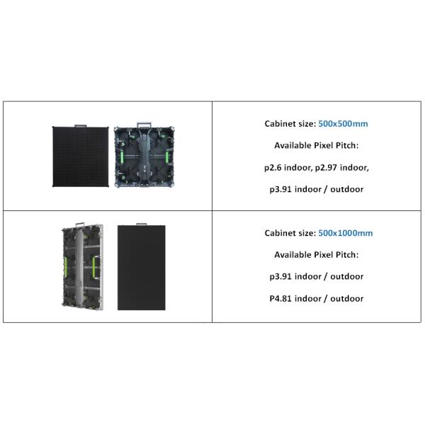 2021 new led rental screen p2.97 led display panels stage background big led video wall