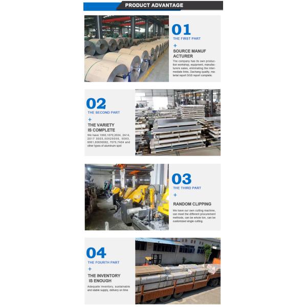 2024 3003 5052 Aluminum Plate Sheet ASTM AISI JIS Standard Coated Surface