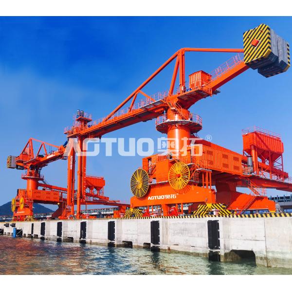 China 500DWT-100000DWT Orbital Mobile Screw Unloader Efficient Environmentally Friendly wholesale