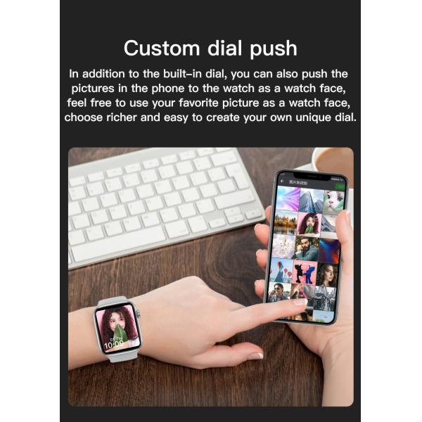 HL500 PLUS Changeable Watch Strap Bands Smart Bracelet Health Fitness Smartwatch