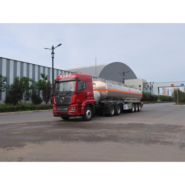 Aluminum Alloy Diesel Tanker for Africa 44m3 Liquid Diesel Semi-Trailer Petrol Fuel