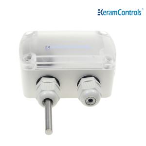 China PC and ABS PT100 class A wall mounted temperature sensor transmitter wholesale