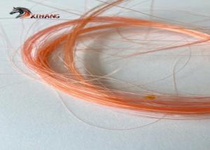 China Orange Colored Hair Extensions Human Hair 6in 7in 8in Horse Hair Extensions on sale