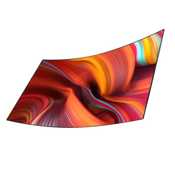 Front view of OLED display