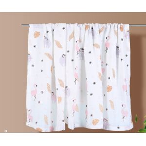 100% Cotton 120GSM crinkle Double Gauze Fabric No Fluoscent Agent