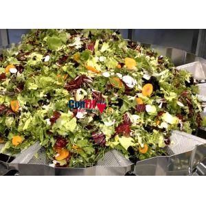 China Multihead Weighing Machine Multihead Weigher for Vegetable Lettuce Leaf Shap Salad Filling Weigher on sale