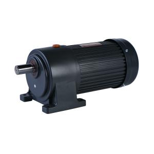 China 200w 0.25hp 24v Electric Motor With Gearbox Electric Motor Gear Reducer 18mm Shaft wholesale