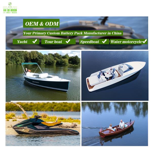 CTS High Performance Electric Boat Battery 51.2V 280Ah Lithium Lifepo4 Battery Pack for Electric Marine Yacht