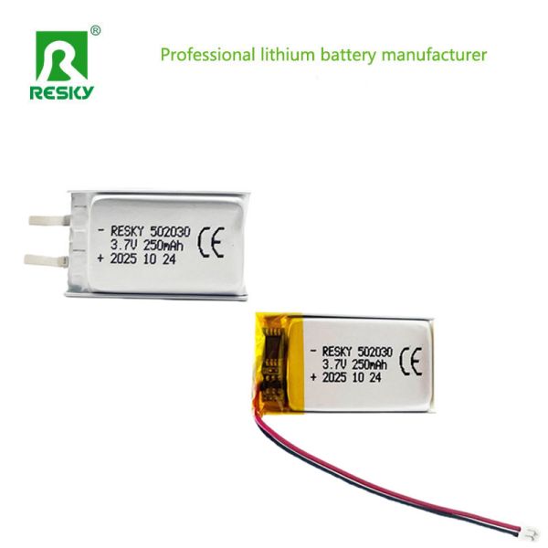 Lipo Battery Cell 502030 3.7v 250mAh 0.925wh Li-ion Lithium Ion Polymer Battery Pack