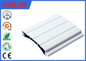 China 86.5 Mm Aluminum Door Profiles Rolling Shutter Parts Sound Insulation Weather Proof on sale