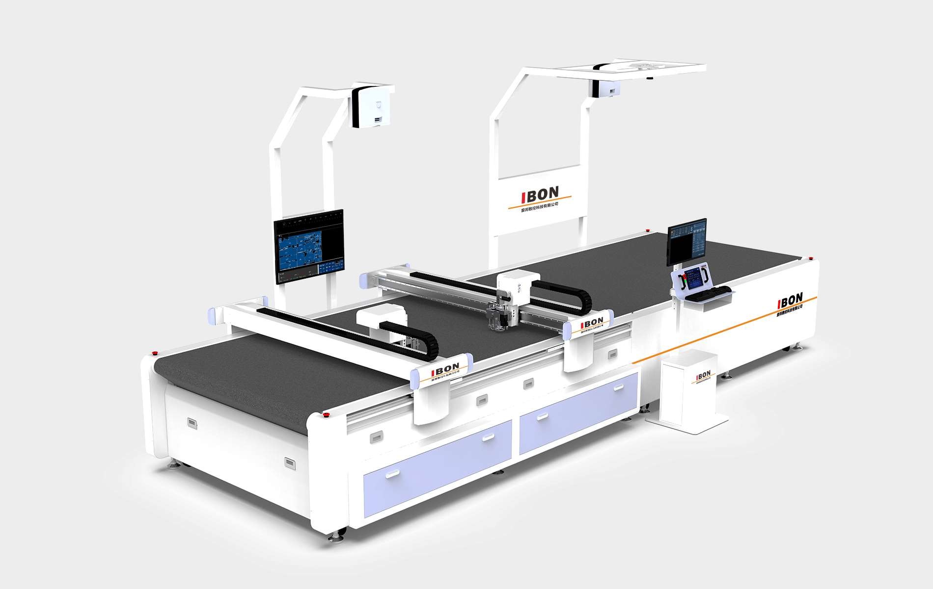 50Hz Leather CNC Cutting Machine Customized Cutting Knife Machine For Mineral