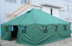 China 20 Person Tent Military Waterproof  Tents Pole-style Galvanized Steel  Army Camping Tents wholesale