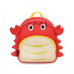 China Nice Crab Style Mini Backpacks For Babies , Customized Toddler Backpacks wholesale